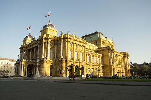 Illustrasjon av leiebil i Zagreb