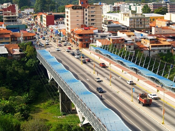 Illustrasjon av leiebil i Venezuela